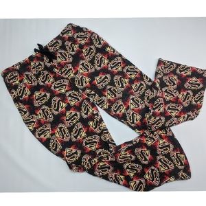 Superman pajama pants XL superhero EUC
